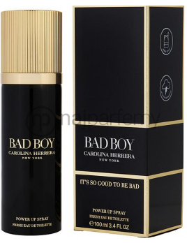 Carolina Herrera Bad Boy, Power Up Sprej Toaletná voda 100ml