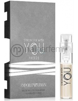 Giorgio Armani Stronger With You Freeze, Vzorka vône