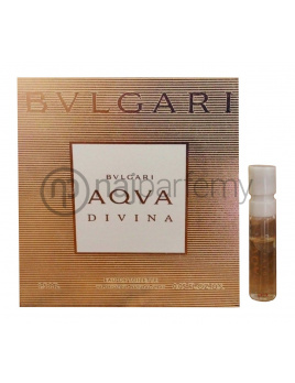 Bvlgari Aqva Divina, Vzorka vône