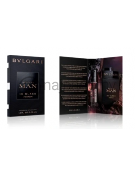 Bvlgari Man in Black, Parfum - Vzorka vône