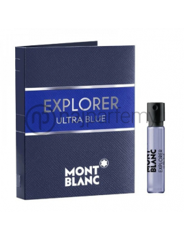 Mont Blanc Explorer Ultra Blue, Vzorka vône