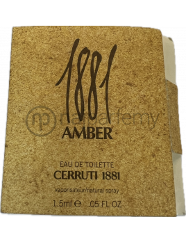 Nino Cerruti Cerruti 1881 Amber,  EDT - Vzorka vône