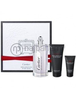 Cartier Declaration d´Un Soir, EDT 100ml + 100ml sprchovy gel + 30ml balzam po holeni