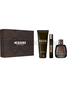 Missoni Parfum Pour Homme SET: Parfumovaná voda 100ml + Parfumovaná voda 10ml + Sprchový gél 150ml