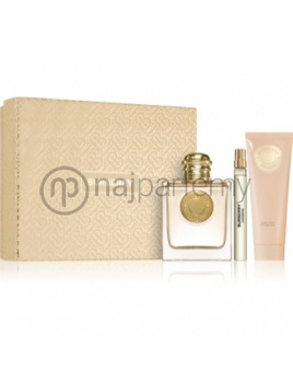 Burberry Goddess SET: Parfumovaná voda 100ml + Parfumovaná voda 10ml + Telový krém 75ml