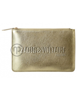 Zadig & Voltaire Parfums, Kozmetická taška 21cm x 14cm - Zlatá