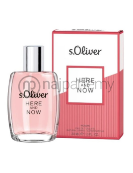 s.Oliver Here and Now, toaletná voda 30 ml