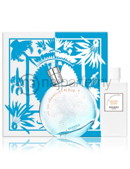 Hermes Eau des Merveilles Bleue SET: Toaletná voda 100ml + Telové mlieko 80ml