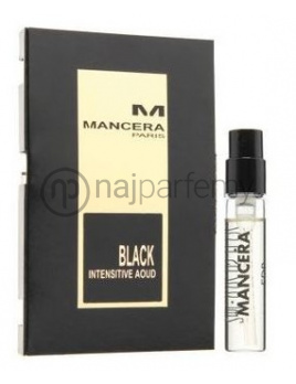 Mancera Voyage en Arabie Black Intensitive Aoud, Vzorka vône