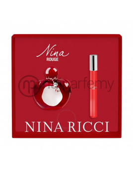 Nina Ricci Nina Rouge, SET: Toaletná voda 80ml + Toaletná voda 10ml