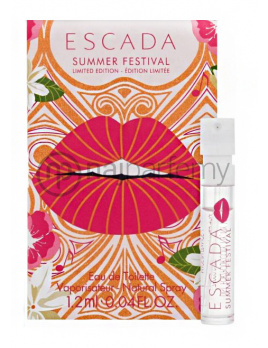 Escada Summer Festival, EDT - Vzorka vôňe