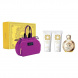 Versace Eros Pour Femme SET: Parfumovaná voda 100ml + Sprchový gél 100ml + Telové mlieko 100ml + Kozmetická taška